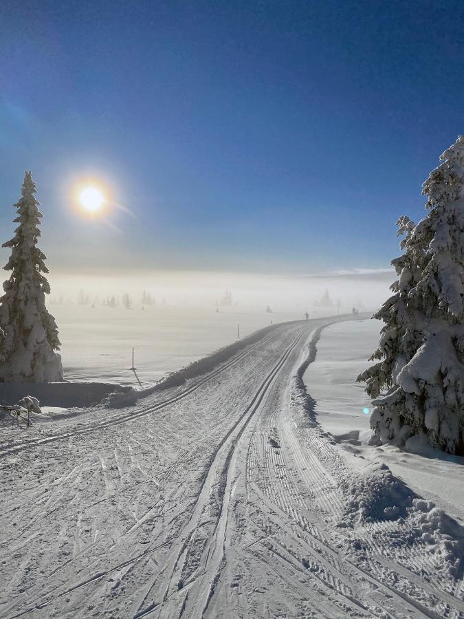 Lys Og Moderne Leilighet Rett Ved Skiloypa Pa Nordseter - Kort Vei Til Sjusjoen, Lillehammer Og Hafjell - Dyr Ikke Tillatt Exterior photo